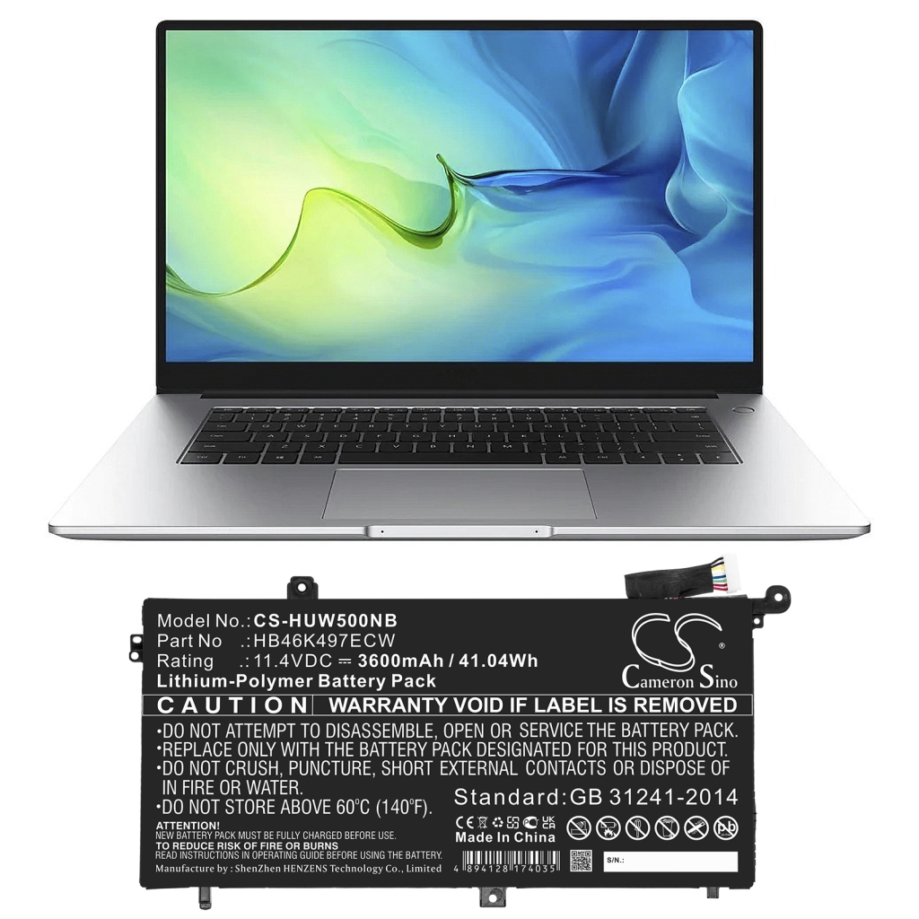 Yhteensopiva akun vaihto Huawei HB46K497ECW
