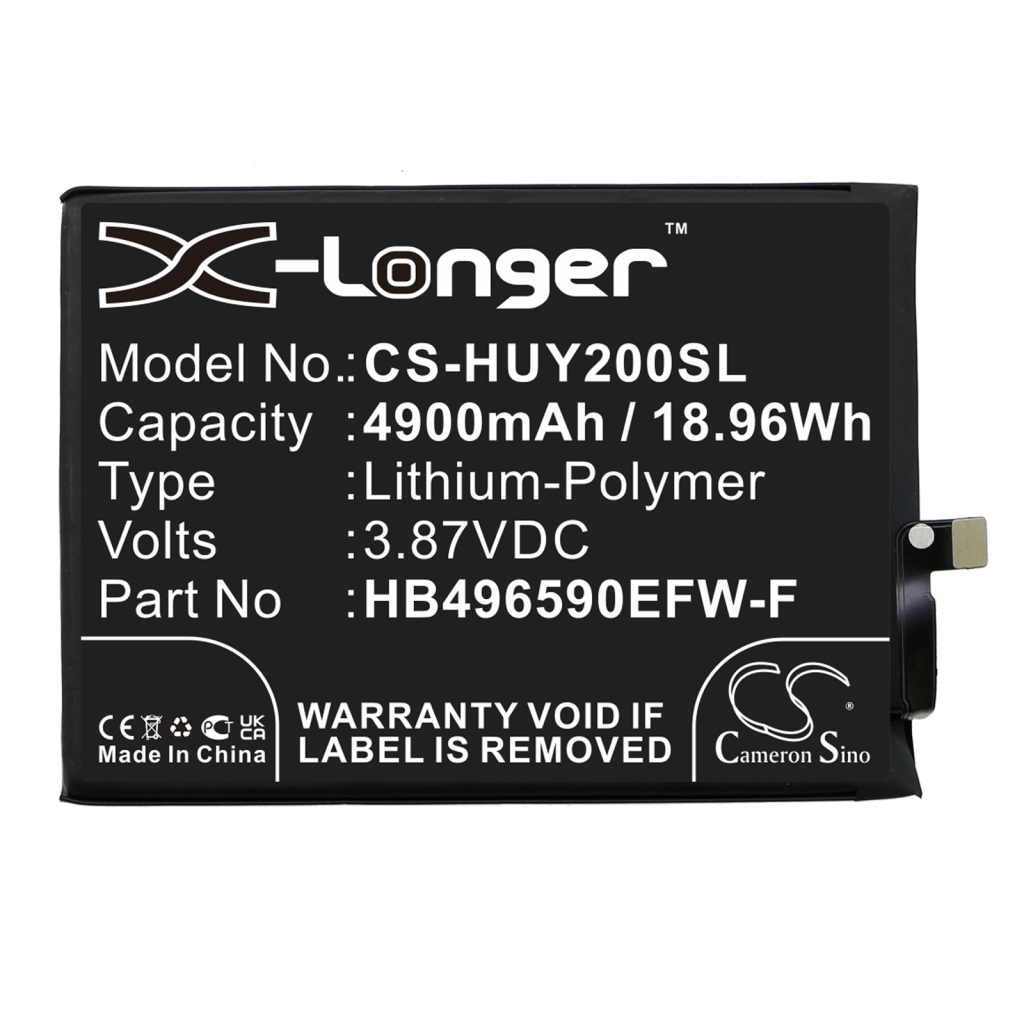 Yhteensopiva akun vaihto Huawei HB496590EFW-F