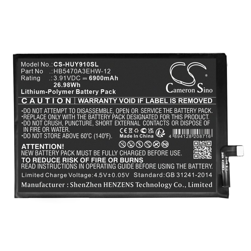 Yhteensopiva akun vaihto Huawei HB5470A3EHW-12