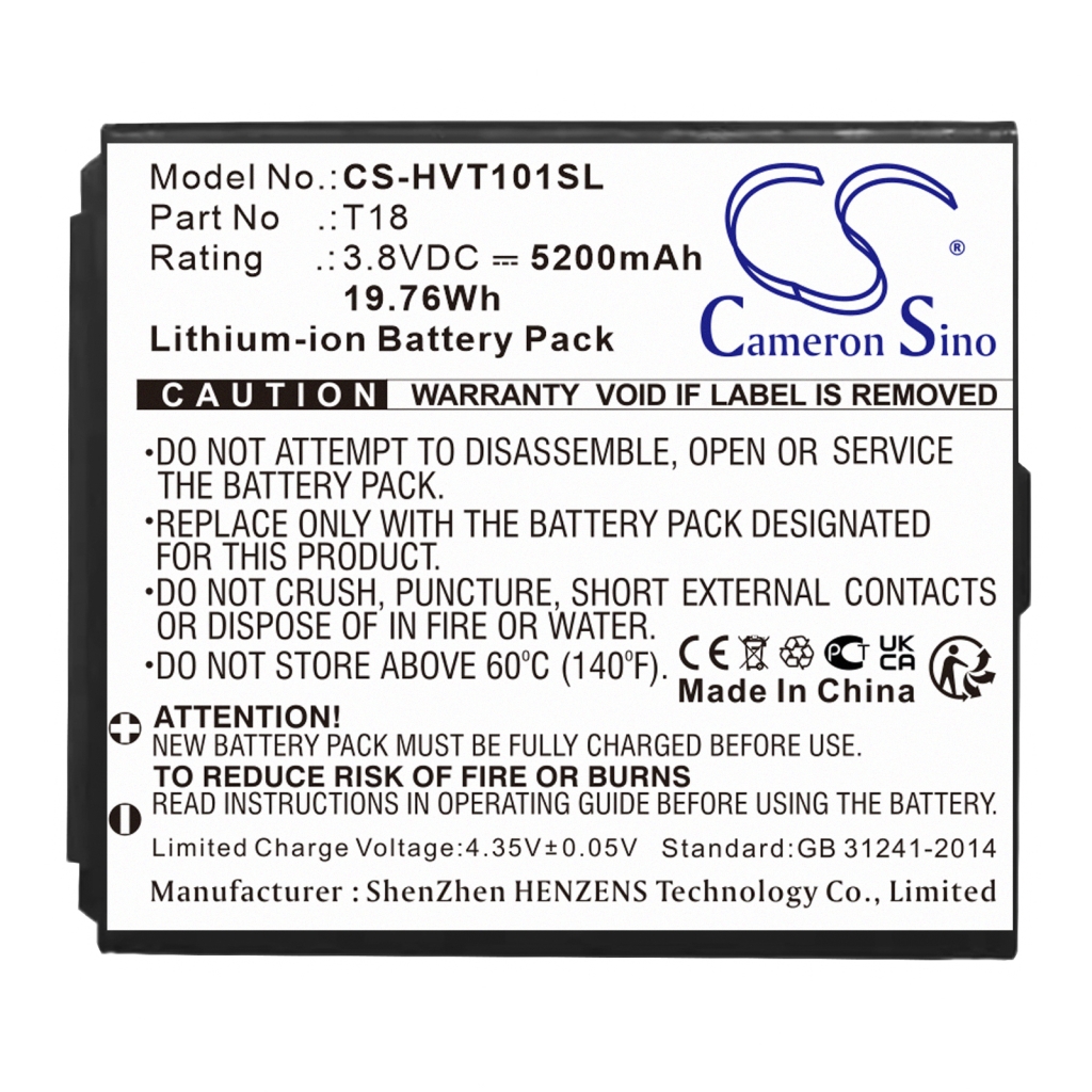 Akut Kotiturvakameran akku CS-HVT101SL