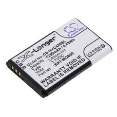 Yhteensopiva akun vaihto Honeywell 26111710,3159122,55-003233-01,BAT-MOB00,PS1615000794