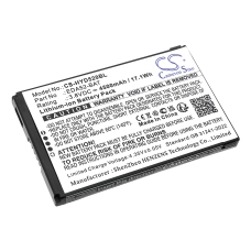Yhteensopiva akun vaihto Honeywell 50172021-001,EDA52-BAT