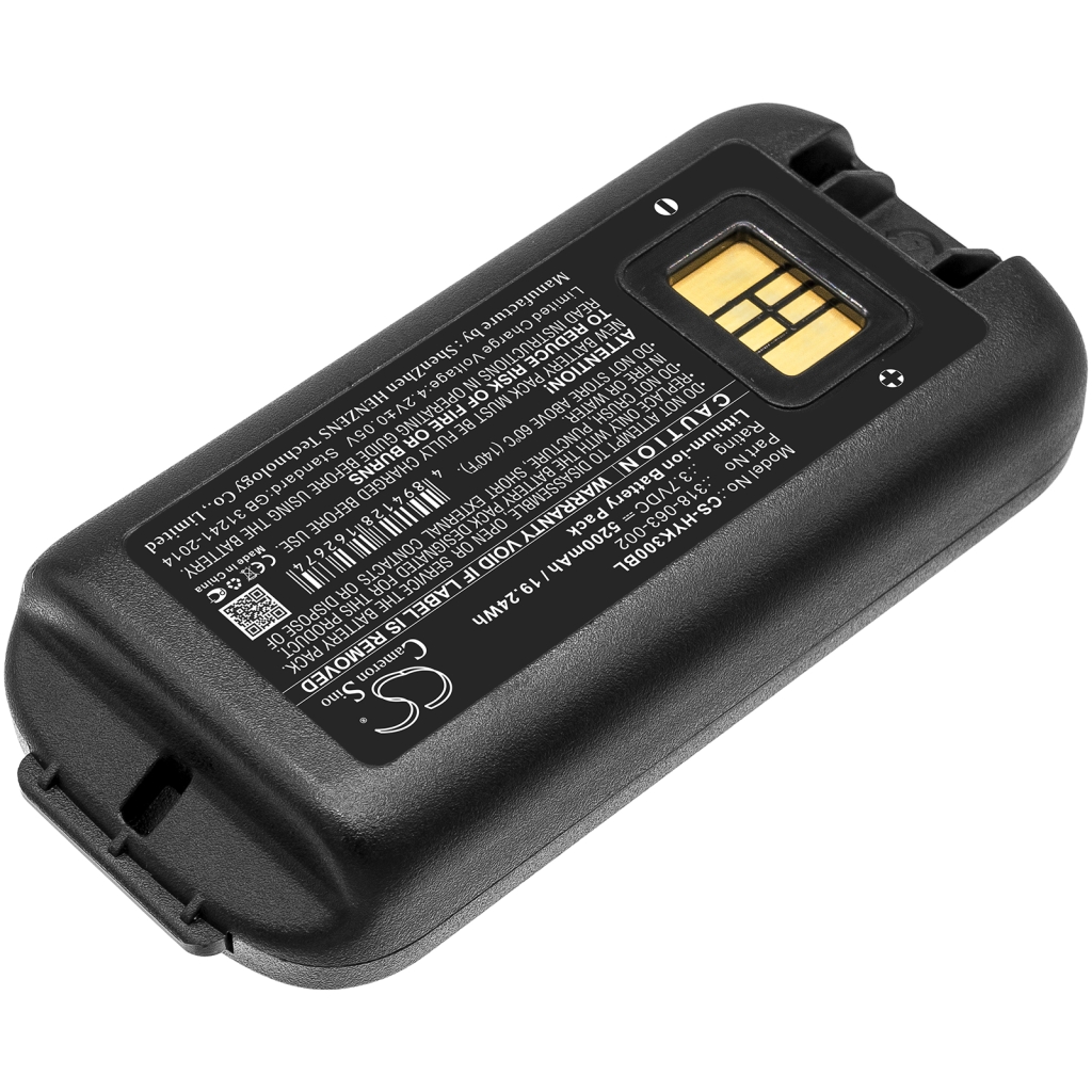 Viivakoodinlukijan akku Dolphin CS-HYK300BL