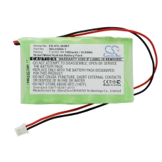 Yhteensopiva akun vaihto Ademco 103-301179,300-03864-1,BW-B72K,GP130AAM6BMX,LKP500-4B