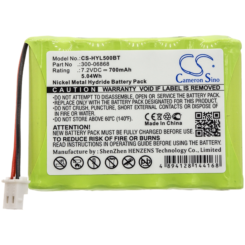 Yhteensopiva akun vaihto Honeywell 300-06868