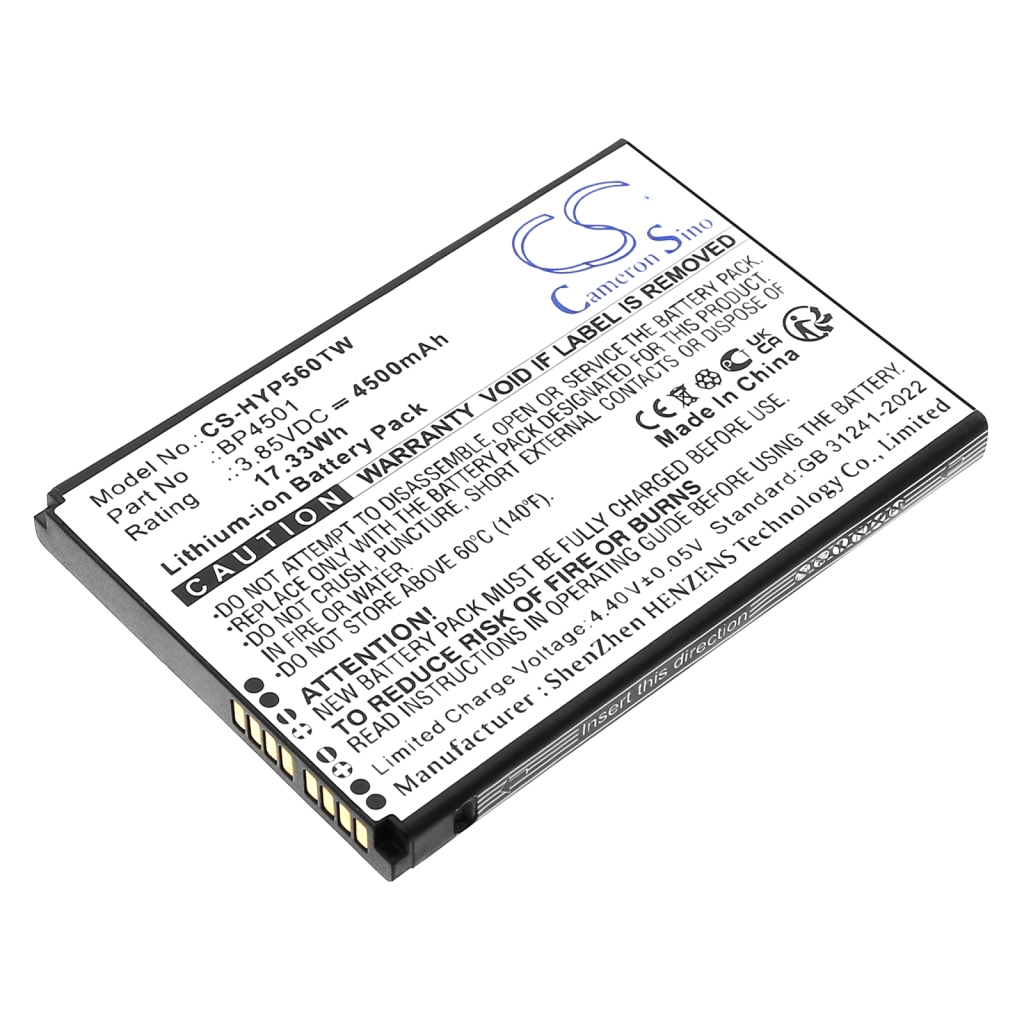 Yhteensopiva akun vaihto Hytera BP4501