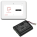 Yhteensopiva akun vaihto Honeywell 300-11186