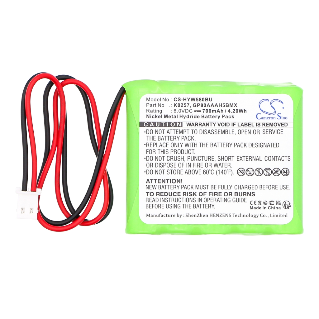 Battery Replaces GP80AAAH5B3BMX