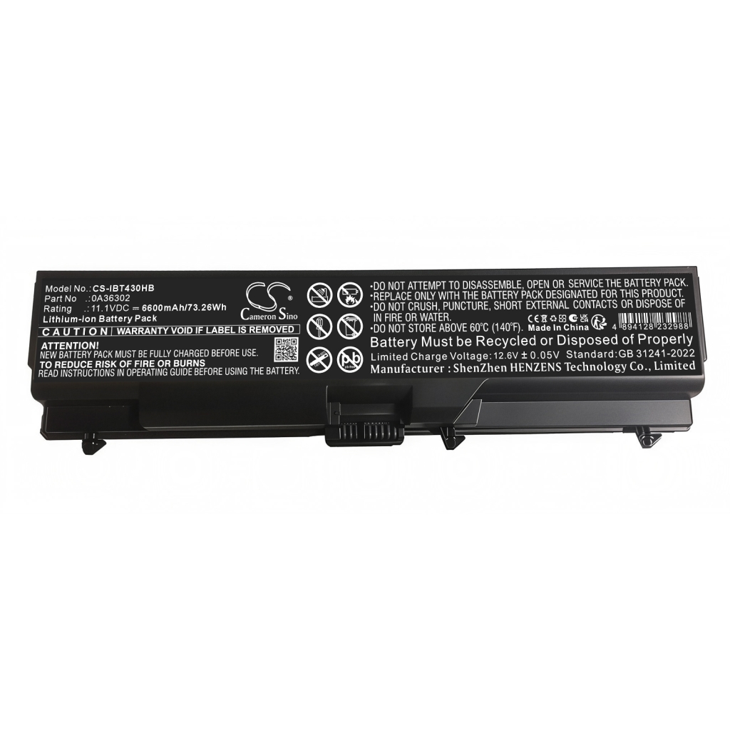 Akut yhteensopiva Lenovo ThinkPad E40 E50 Edge 0578-47B CS-IBT430HB