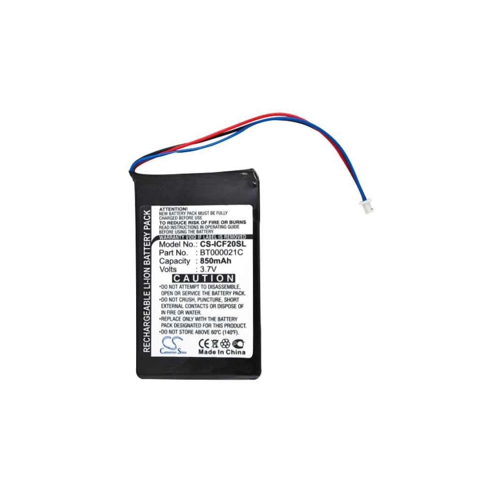 GPS, Navigaattorin akku NAVMAN F20 Euro (CS-ICF20SL)
