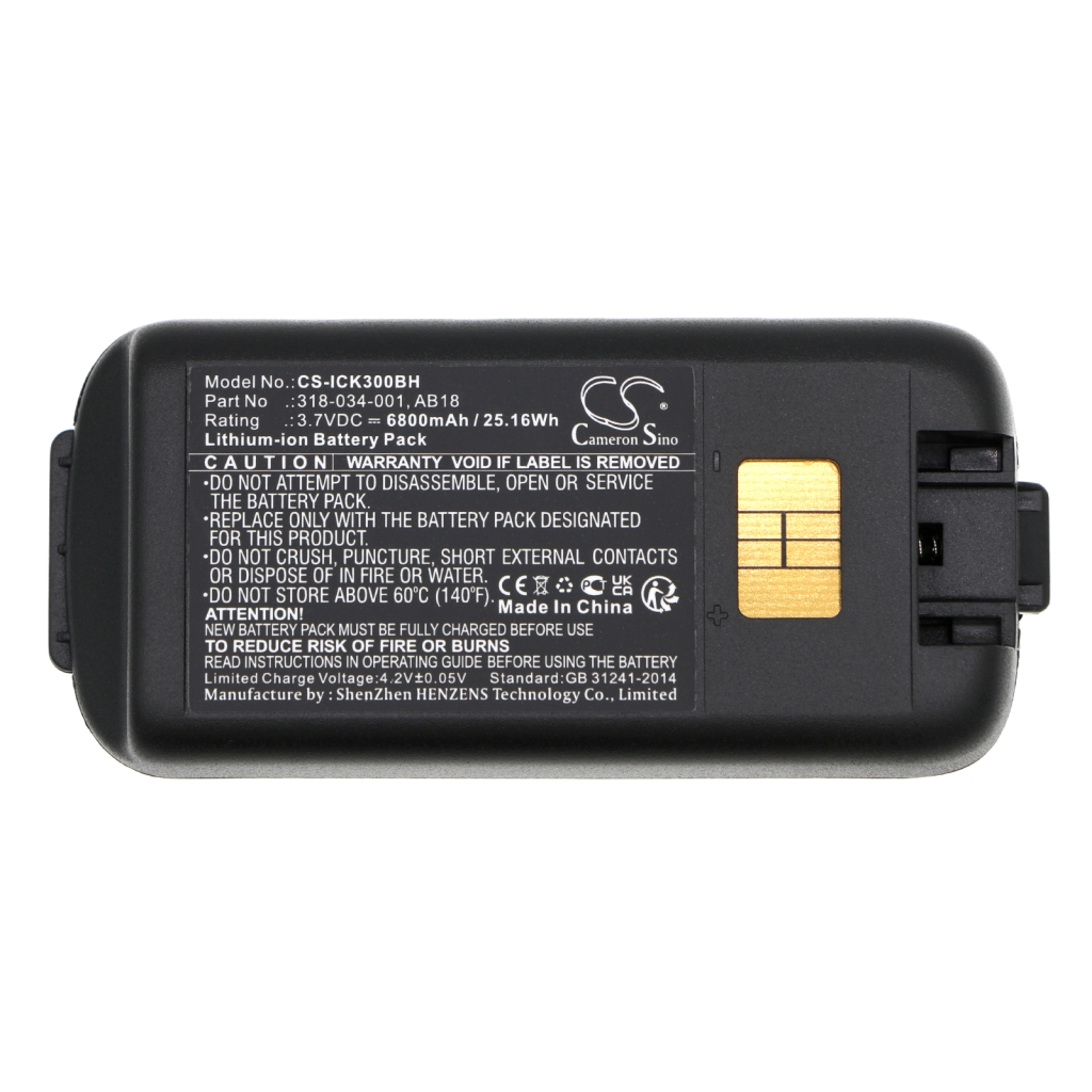 Viivakoodinlukijan akku Intermec CK3C