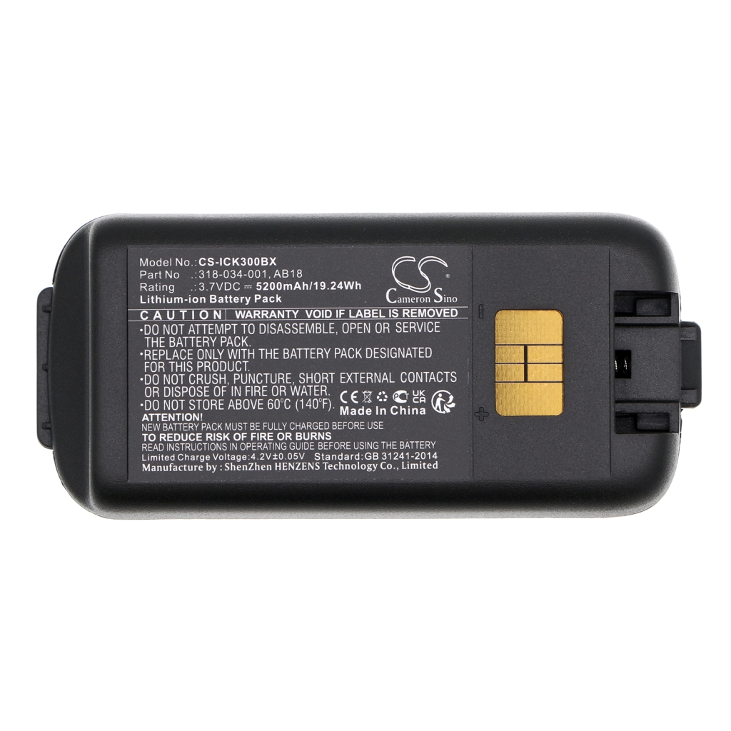 Viivakoodinlukijan akku Intermec CK3C