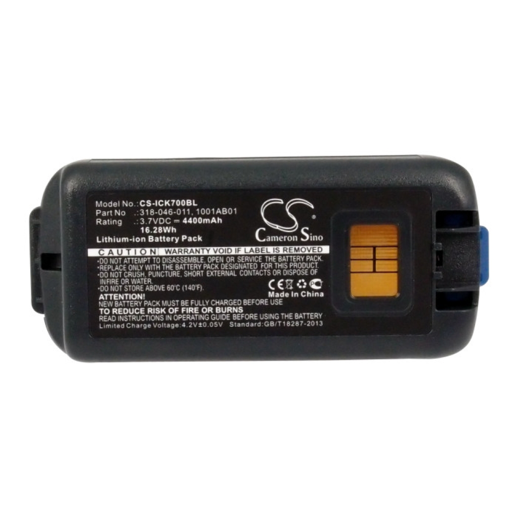 Viivakoodinlukijan akku Intermec CS-ICK700BL