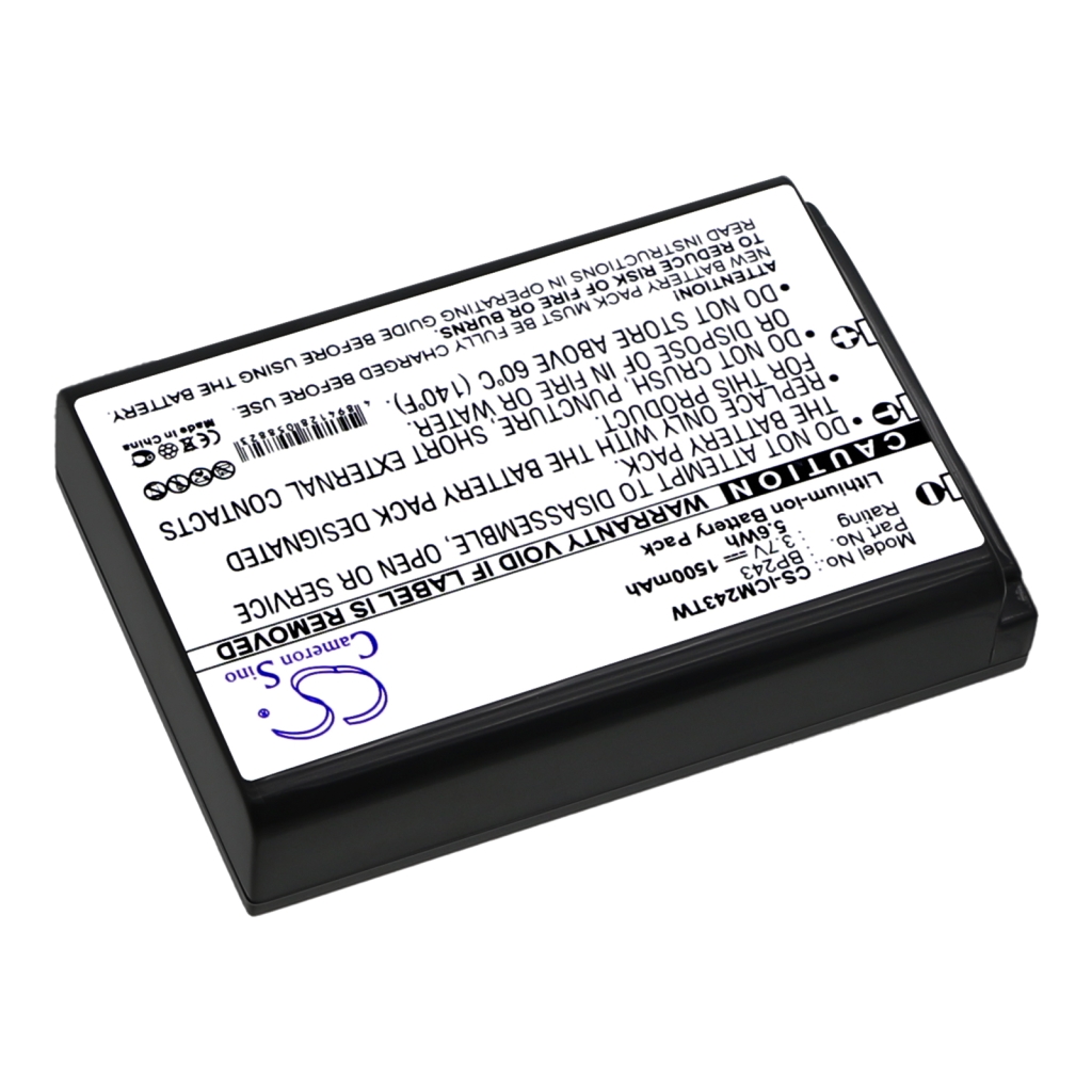 Yhteensopiva akun vaihto Icom BP-243