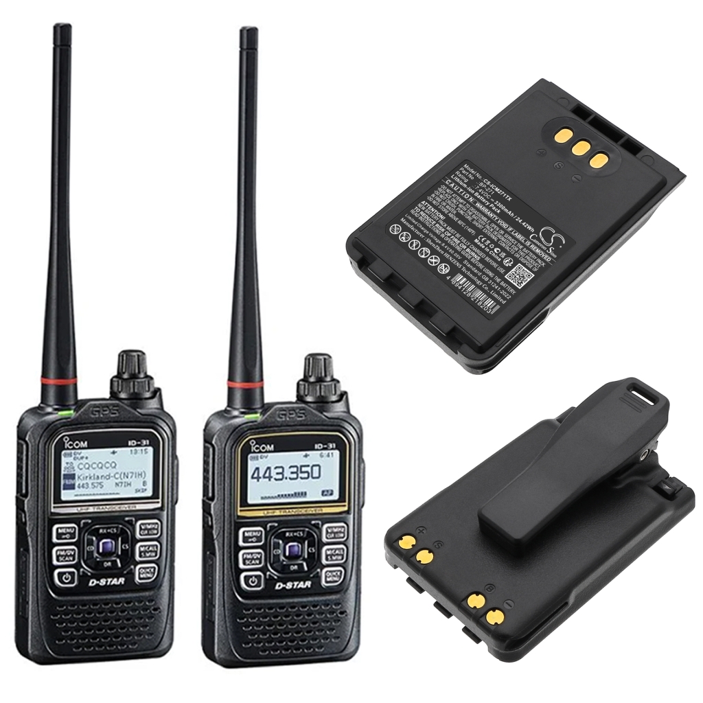Kaksisuuntaisen radion akku Icom CS-ICM271TX