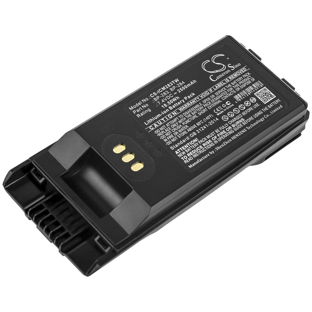 Akut Kaksisuuntaisen radion akku CS-ICM283TW