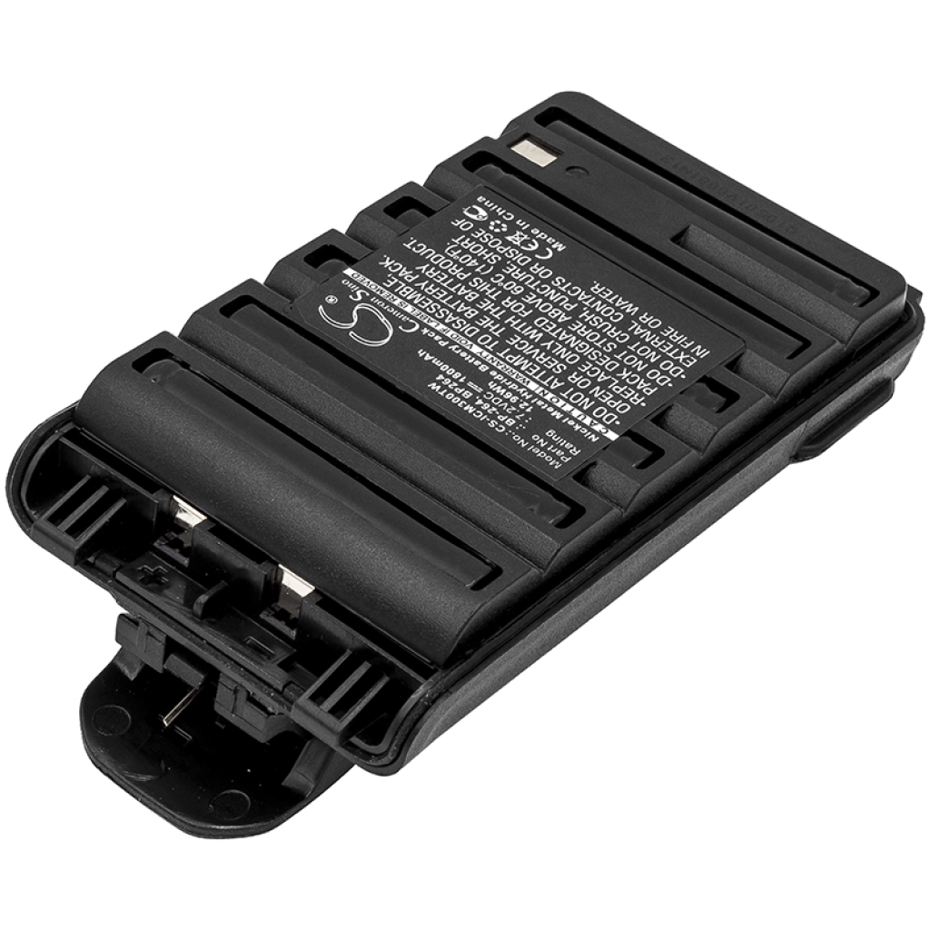 Yhteensopiva akun vaihto Icom BP-264,BP264