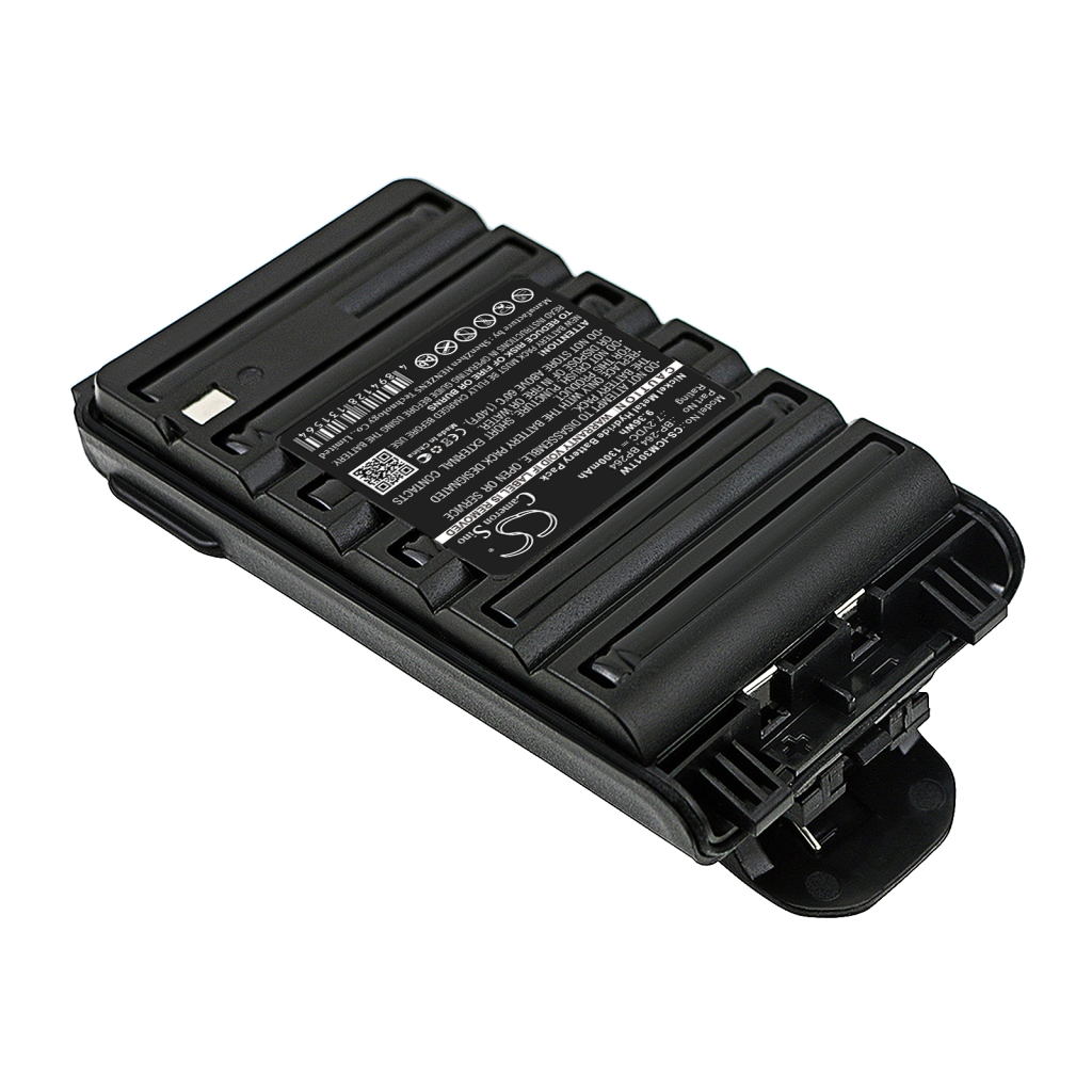 Yhteensopiva akun vaihto Icom BP-264,BP264