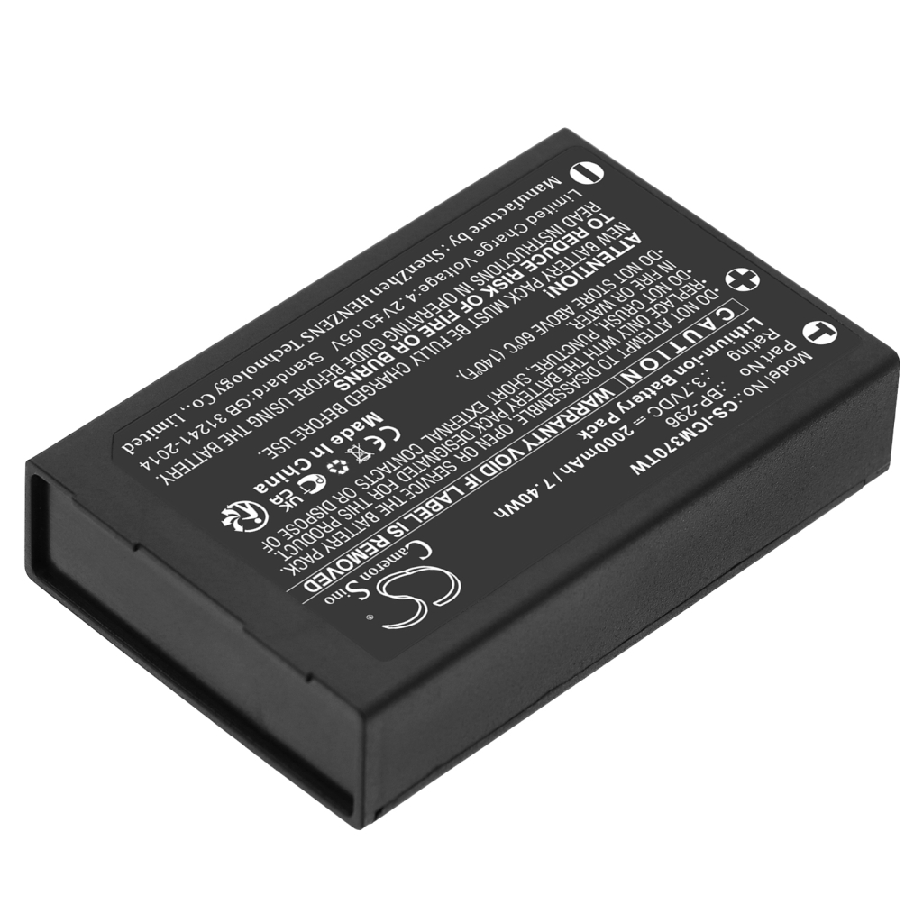 Akut Kaksisuuntaisen radion akku CS-ICM370TW