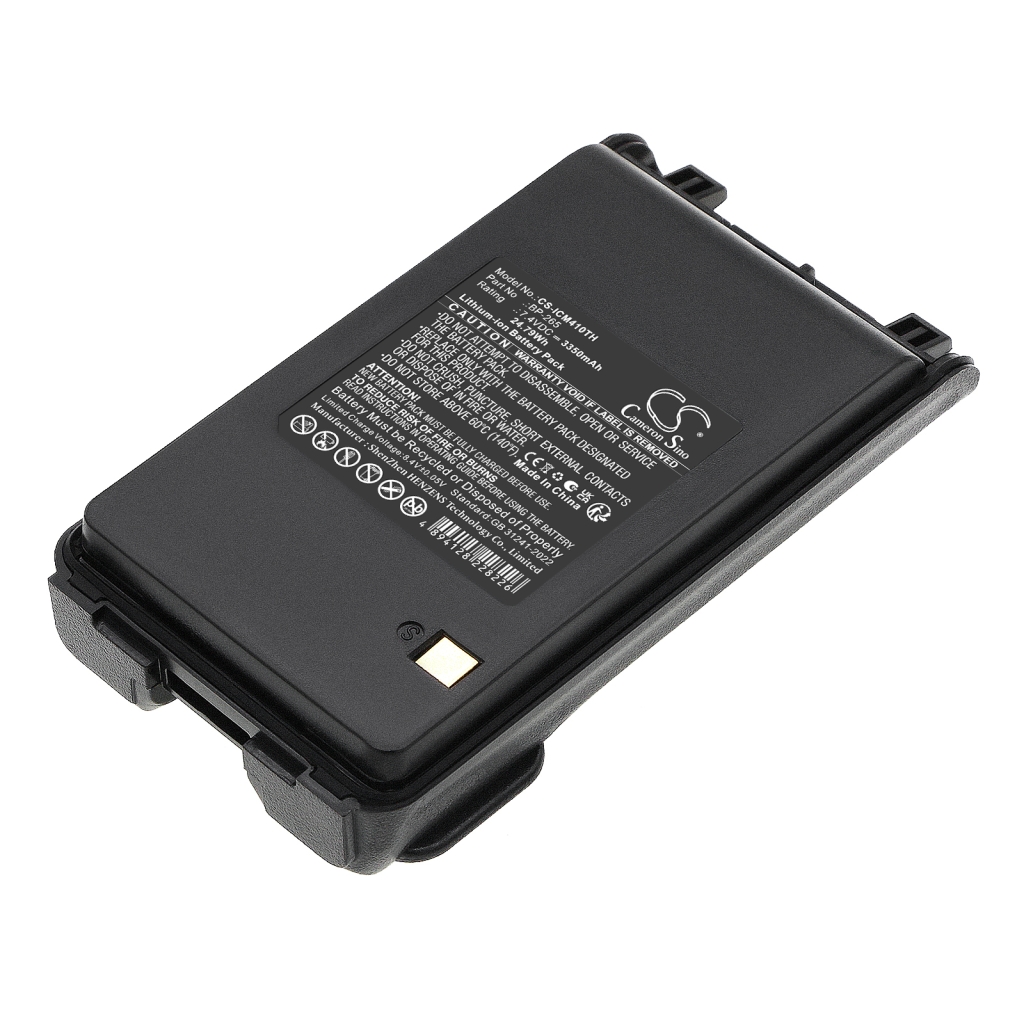 Akku yhteensopiva Icom CS-ICM410TH