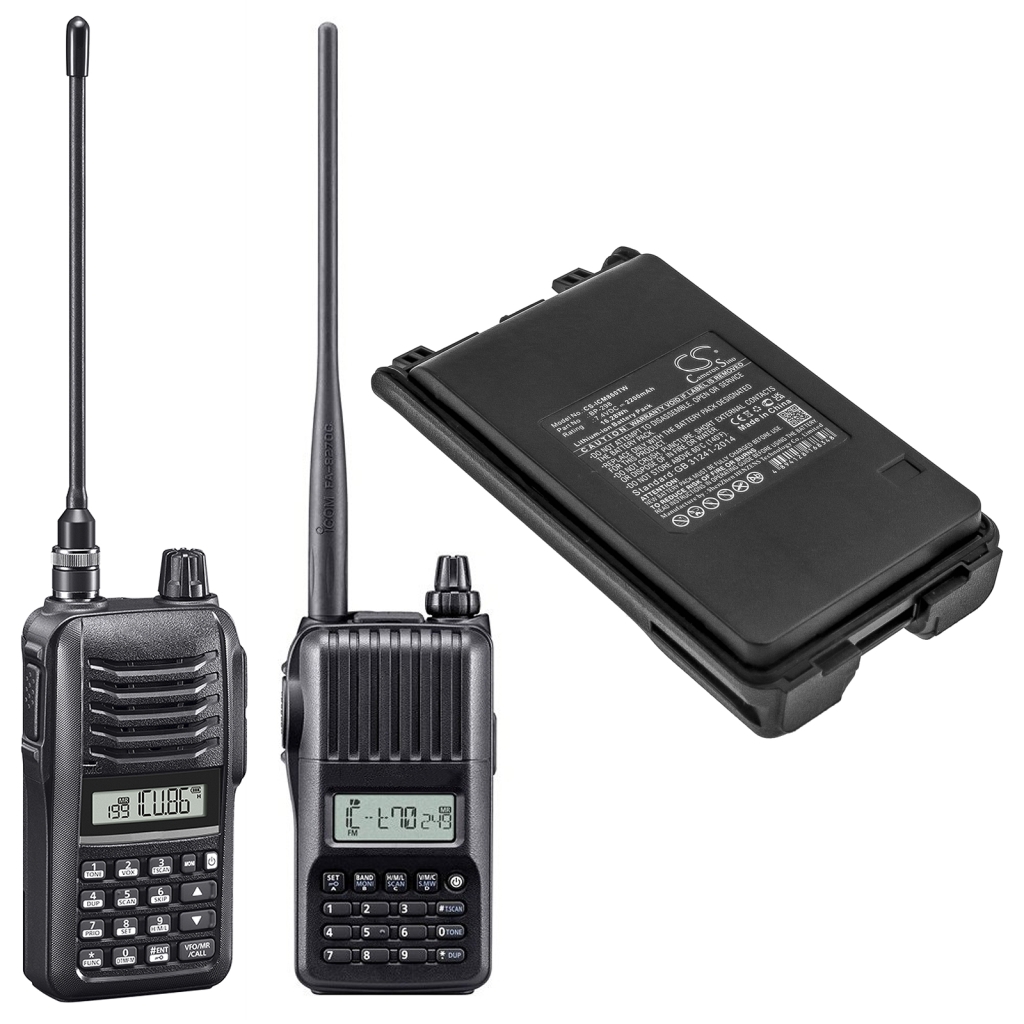 Kaksisuuntaisen radion akku Icom IC-V86 (CS-ICM860TW)