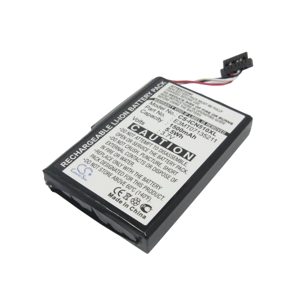 GPS, Navigaattorin akku NAVMAN iCN 510
