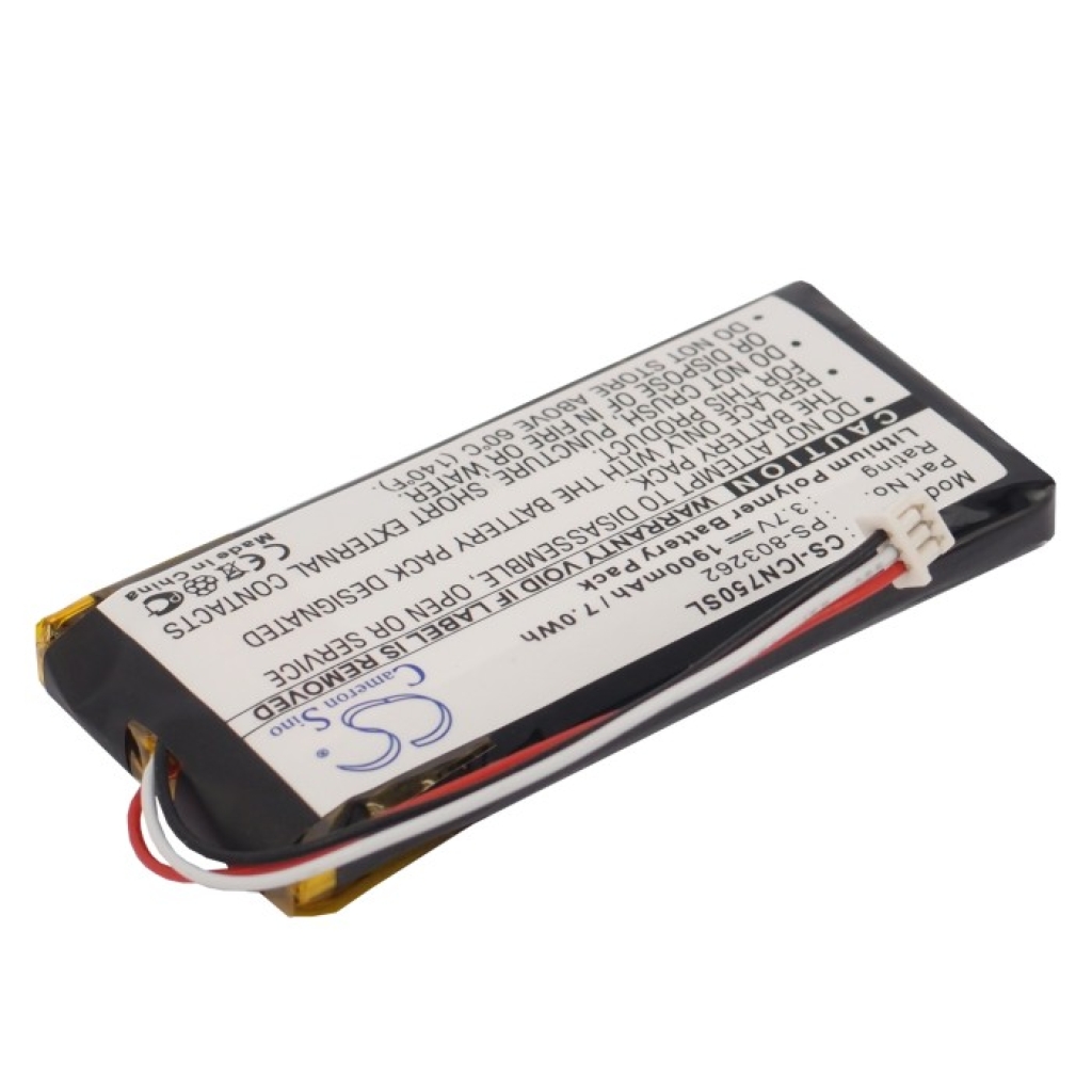 GPS, Navigaattorin akku NAVMAN iCN720 (CS-ICN750SL)