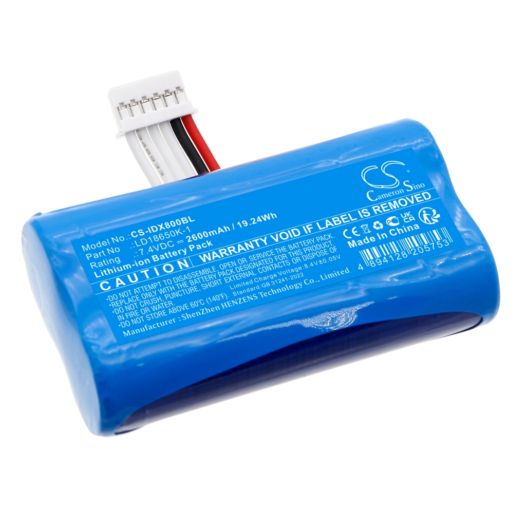 Maksupäätteen akku Ingenico CS-IDX800BL