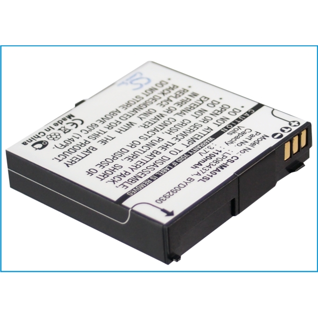 Yhteensopiva akun vaihto I-Mate BYD092930,LP083437A