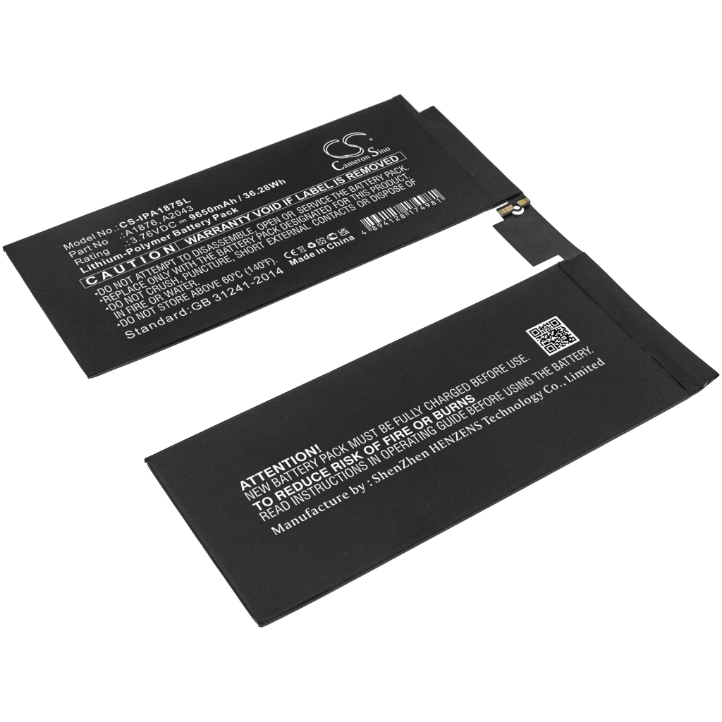 Akut Tabletin akku CS-IPA187SL