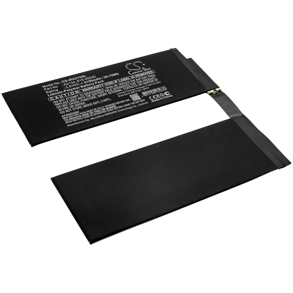 Akut Tabletin akku CS-IPA215SL