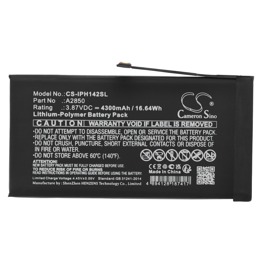Akut Matkapuhelimen akku CS-IPH142SL