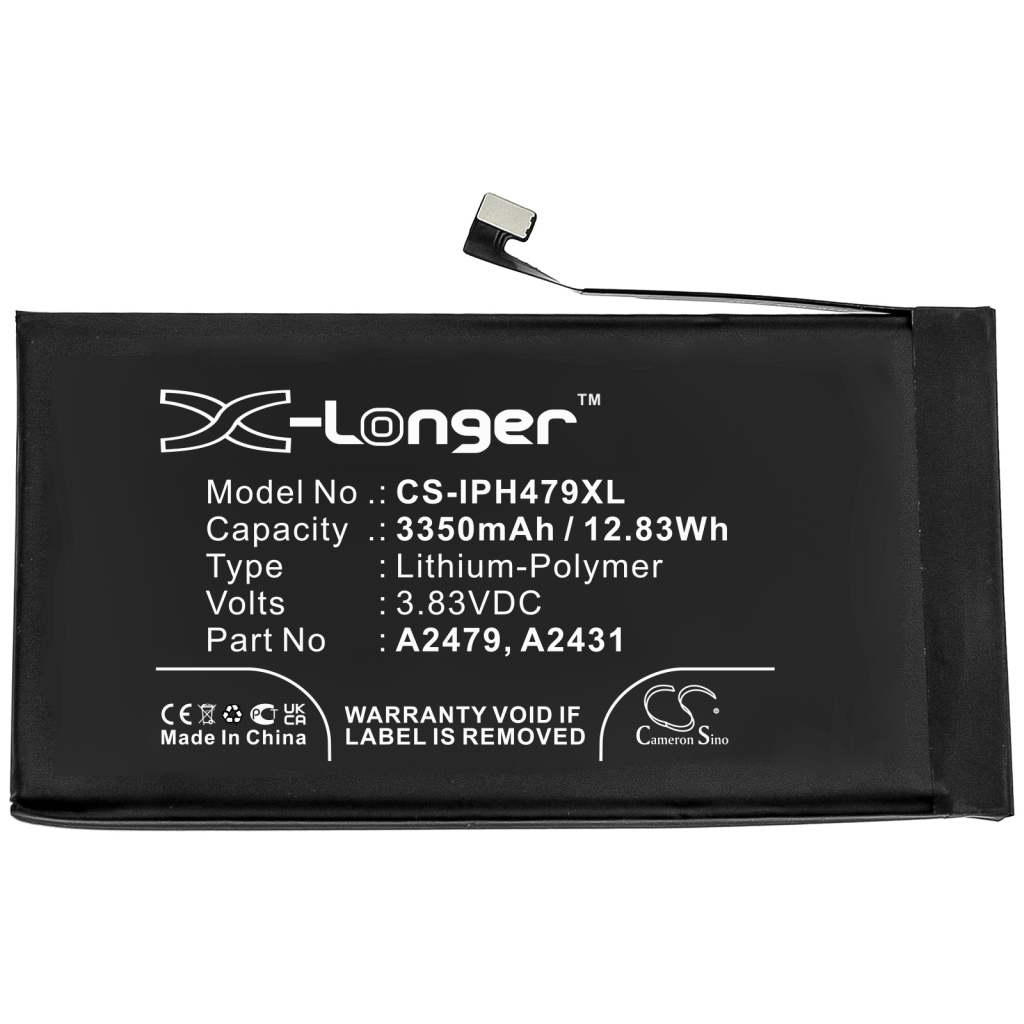 Yhteensopiva akun vaihto Apple A2431,A2479
