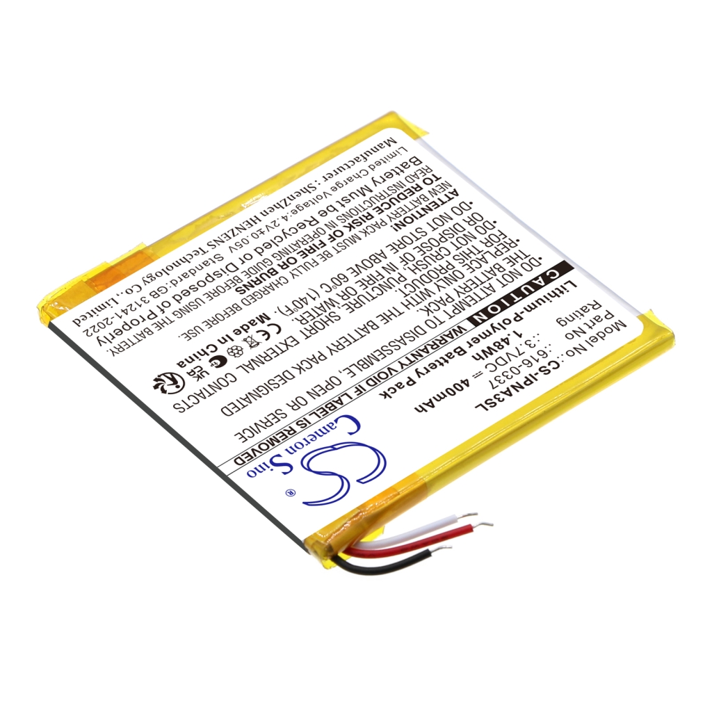 Battery for Apple iPod Nano 3rd 4GB
