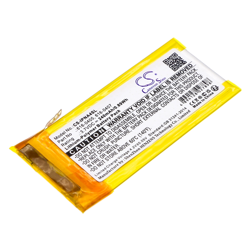 MP3, MP4, PMP-akku Apple CS-IPNA4SL