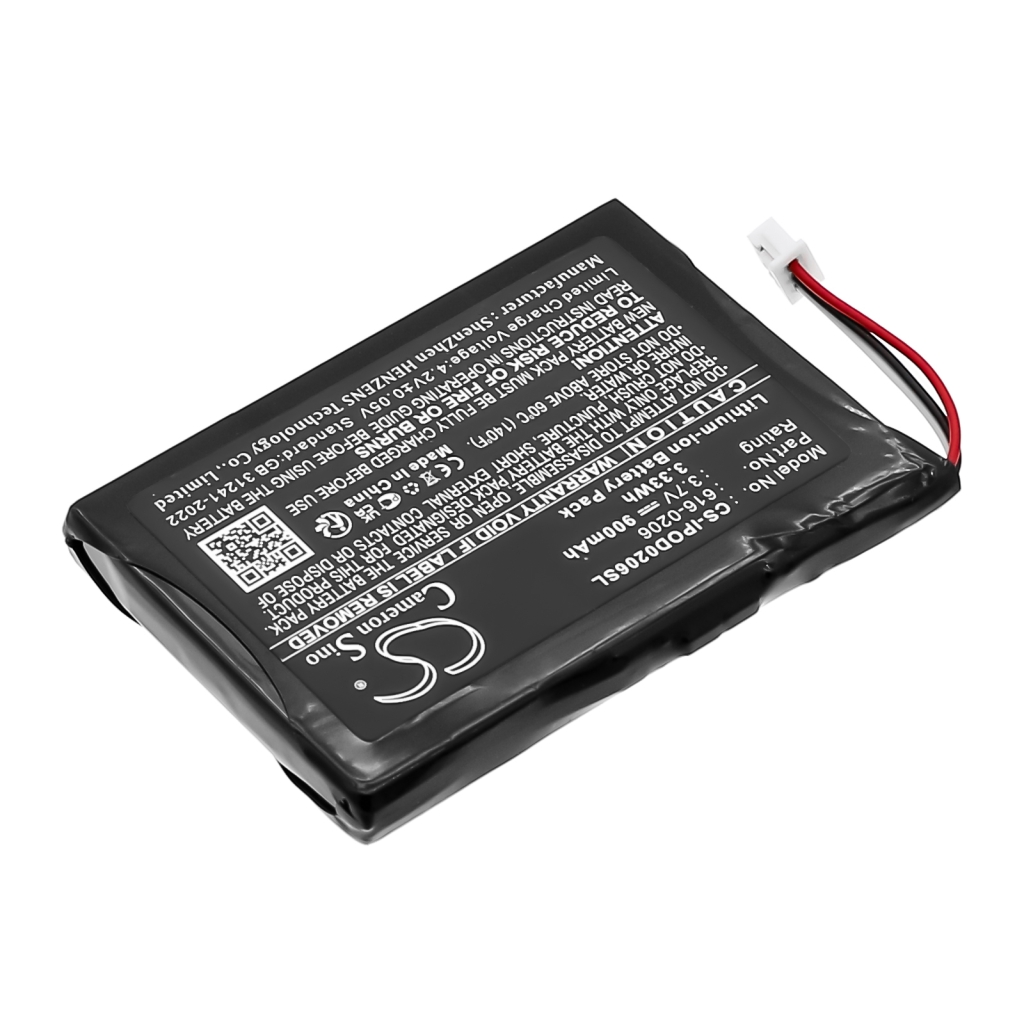 Akut MP3, MP4, PMP-akku CS-IPOD0206SL