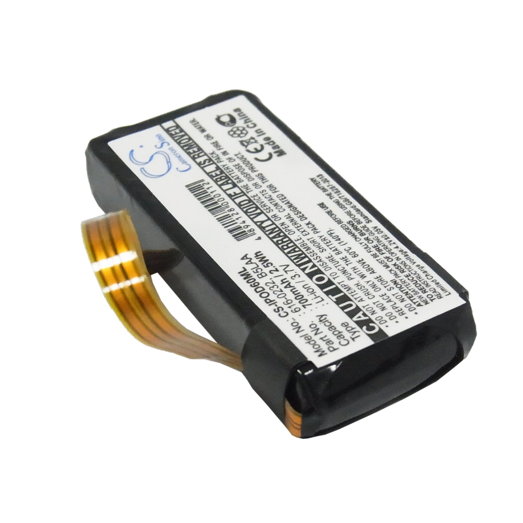 Akut MP3, MP4, PMP-akku CS-IPOD60ML