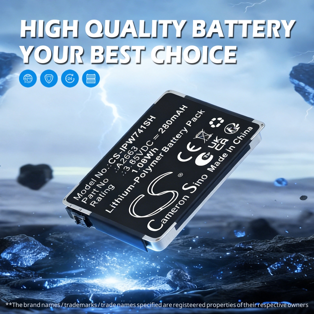 Akku yhteensopiva Apple CS-IPW741SH