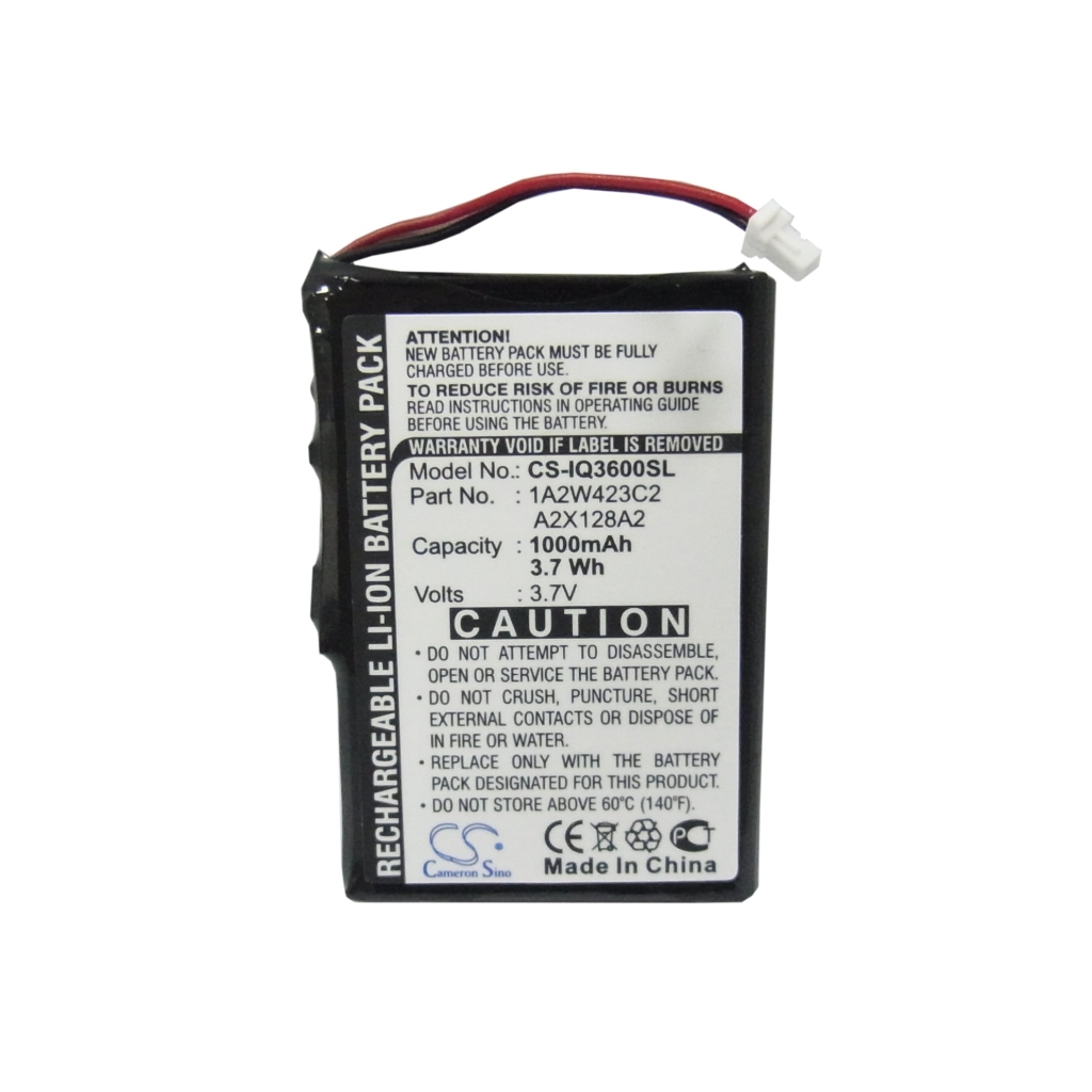 GPS, Navigaattorin akku Garmin CS-IQ3600SL