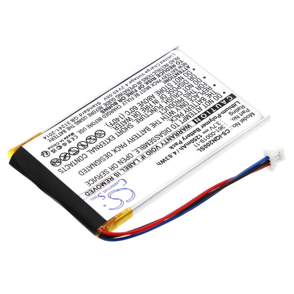 GPS, Navigaattorin akku Garmin CS-IQN200SL