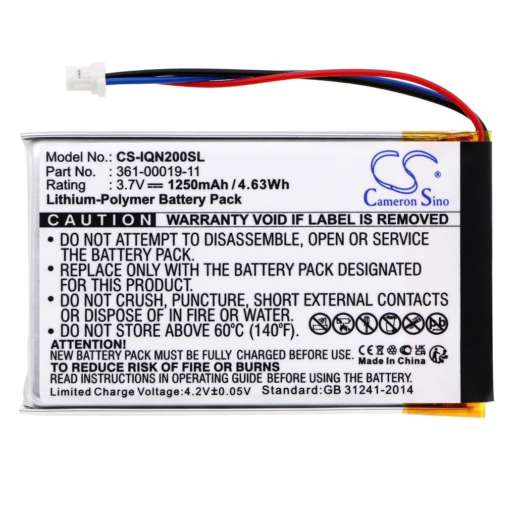 GPS, Navigaattorin akku Garmin CS-IQN200SL