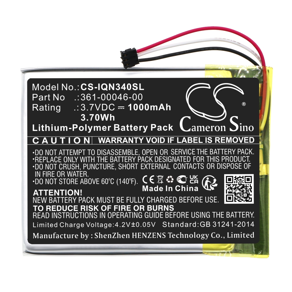 GPS, Navigaattorin akku Garmin Nuvi 3750 (CS-IQN340SL)