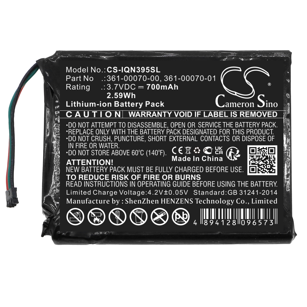 GPS, Navigaattorin akku Garmin Nuvi 3598 (CS-IQN395SL)