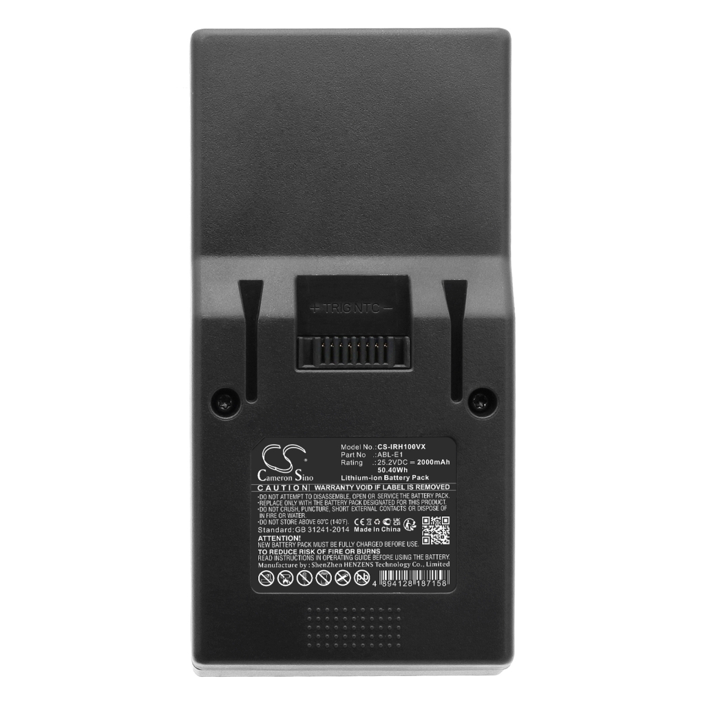 Yhteensopiva akun vaihto Irobot ABL-E1