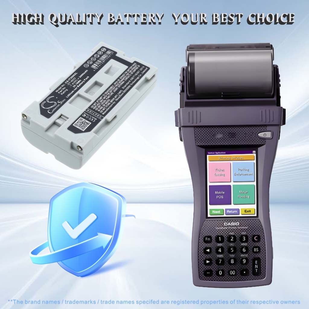 Akku yhteensopiva Casio EPSON CS-IT3000XL