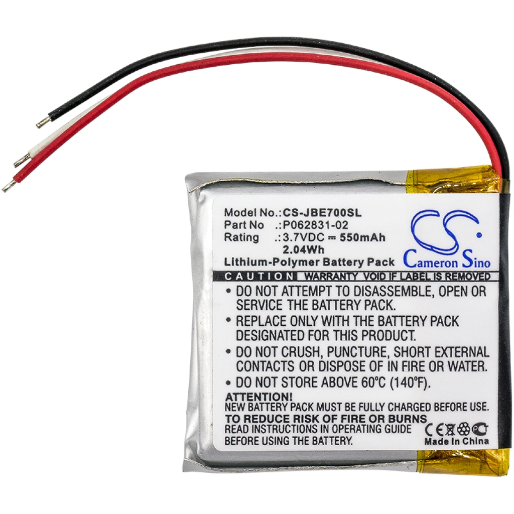 Yhteensopiva akun vaihto Jbl P062831-02