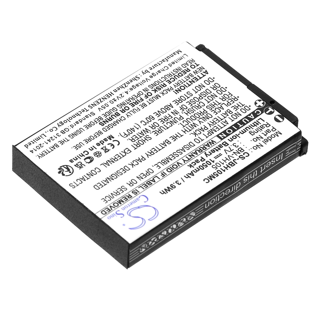 Akut Kameran akku CS-JBH105MC