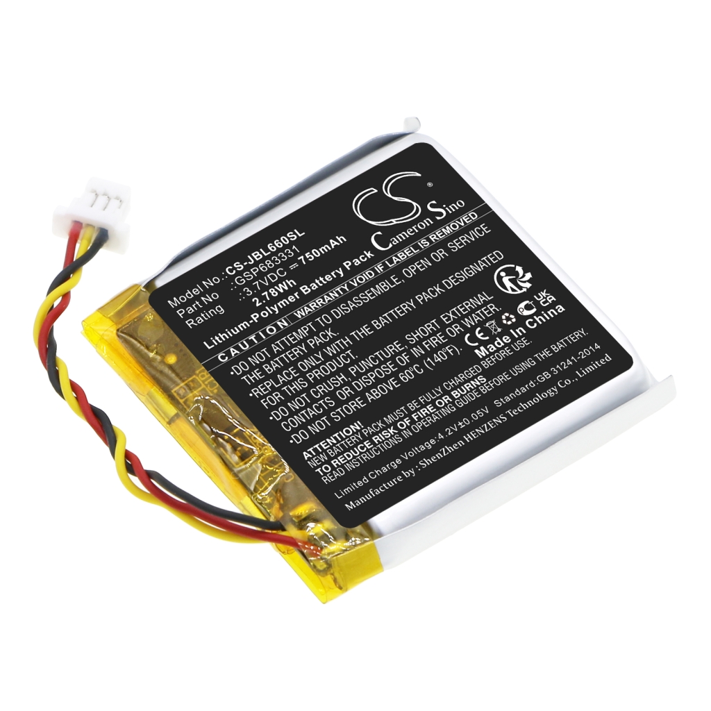 Yhteensopiva akun vaihto Jbl GSP683331