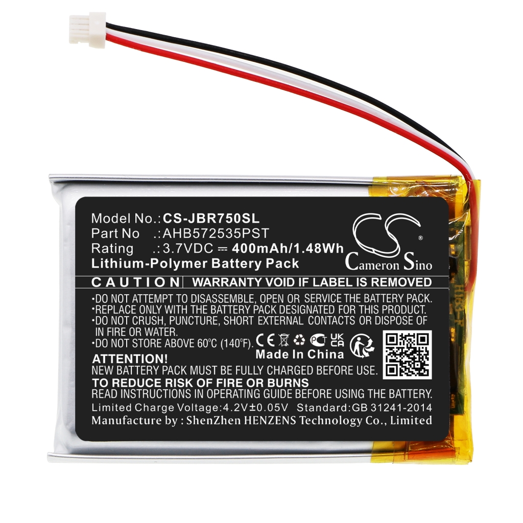Yhteensopiva akun vaihto Jabra AHB572535PST