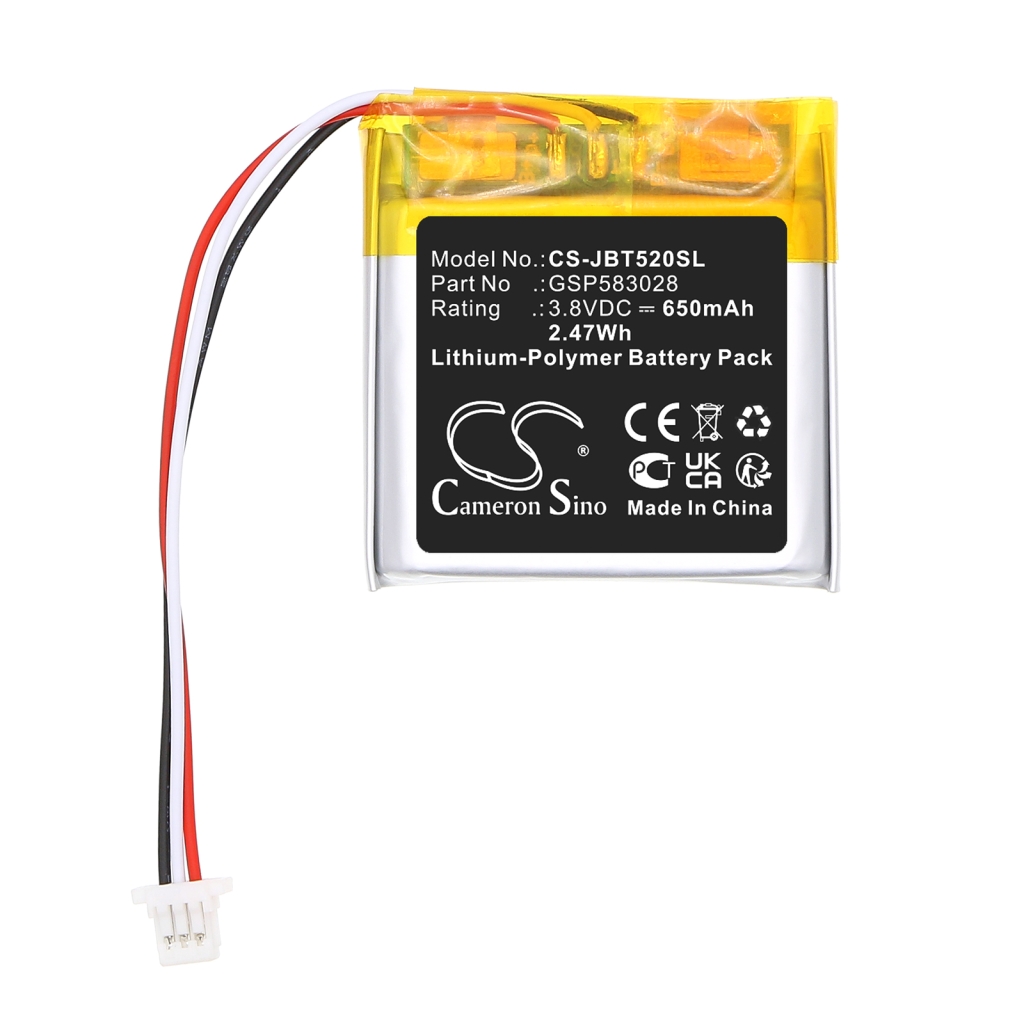 Langattoman kuulokkeen akku Jbl Tune 520 BT (CS-JBT520SL)